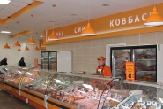 интерьер продуктового супермаркета (реализация проекта)