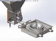 Система подачи твердого топлива в котел