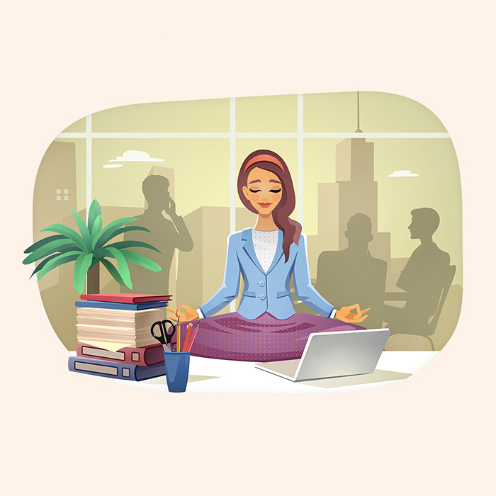 Иллюстрация для женского онлайн проекта 