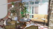 благоустройство террасы