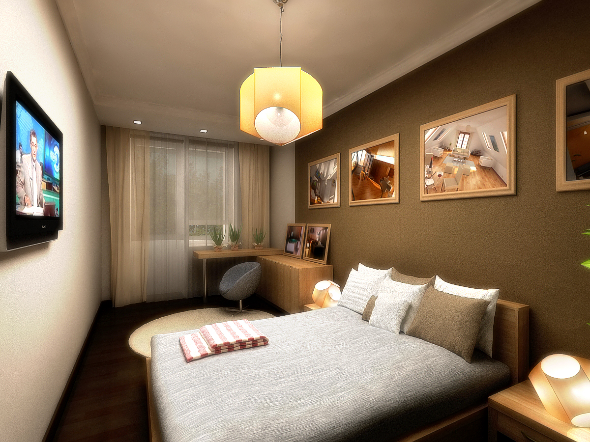 Интерьер квартиры в Киеве. Спальня хозяев