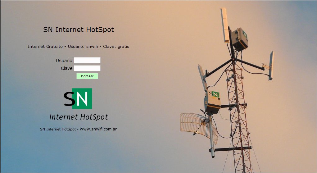 Mikrotik WiFi HotSpot с демонстрацией рекламной страницы