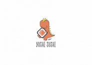 Логотип для доставки суші "Yoshi Sushi"