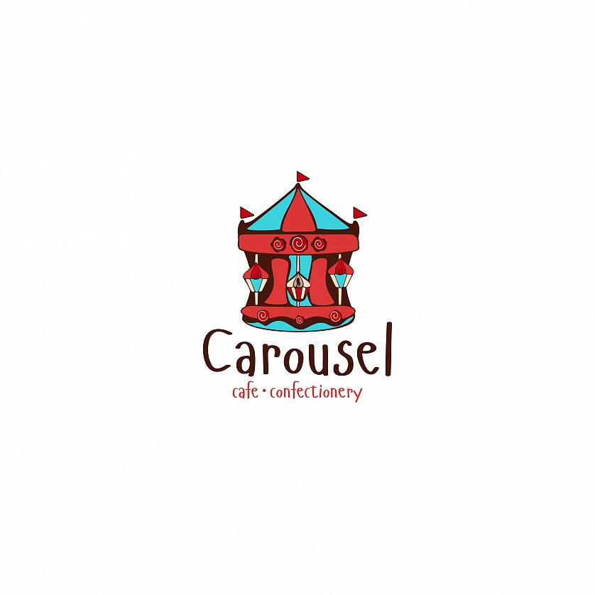 Логотип для кафе - кондиторської "Carousel"