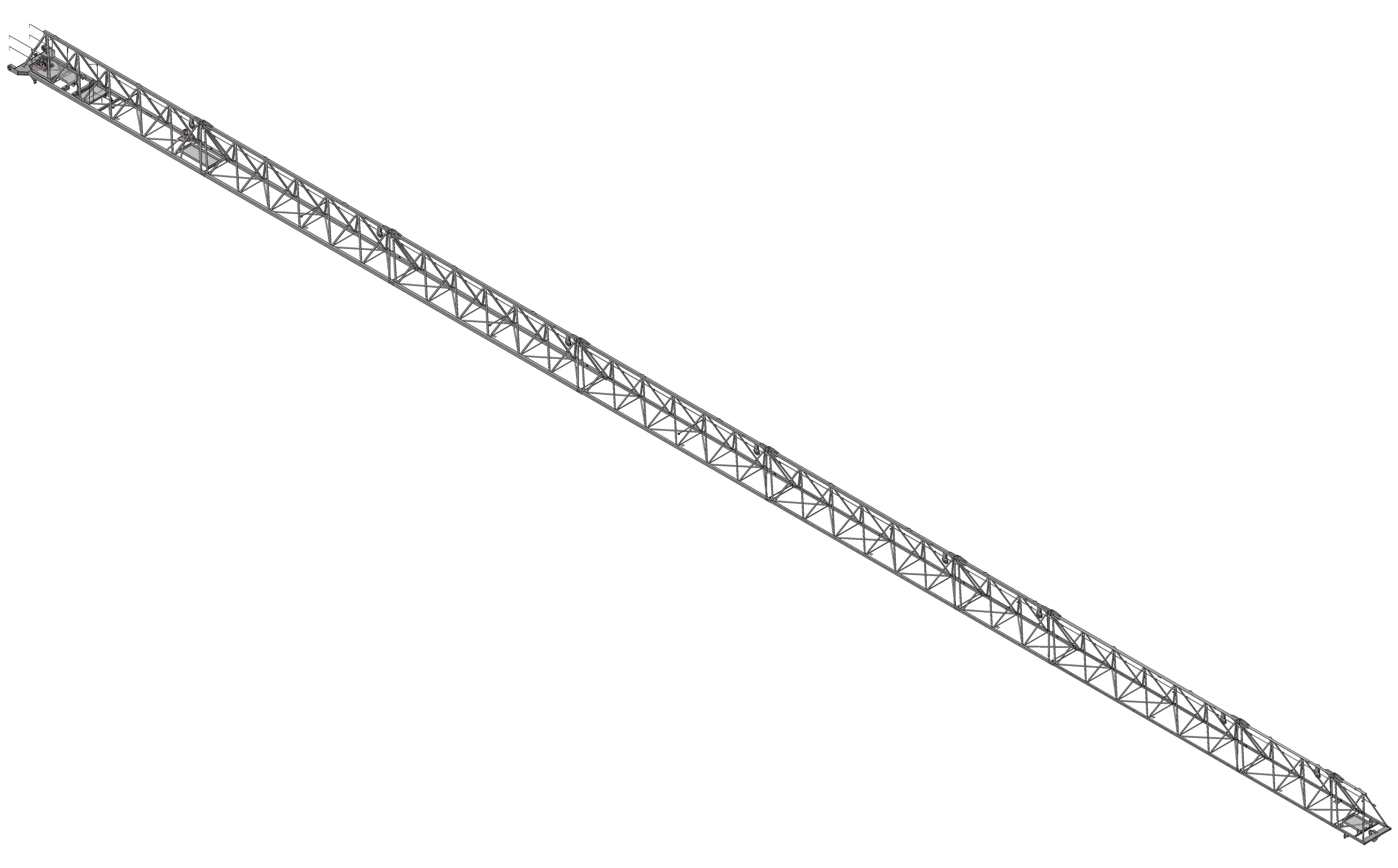 Стрела башенного крана.