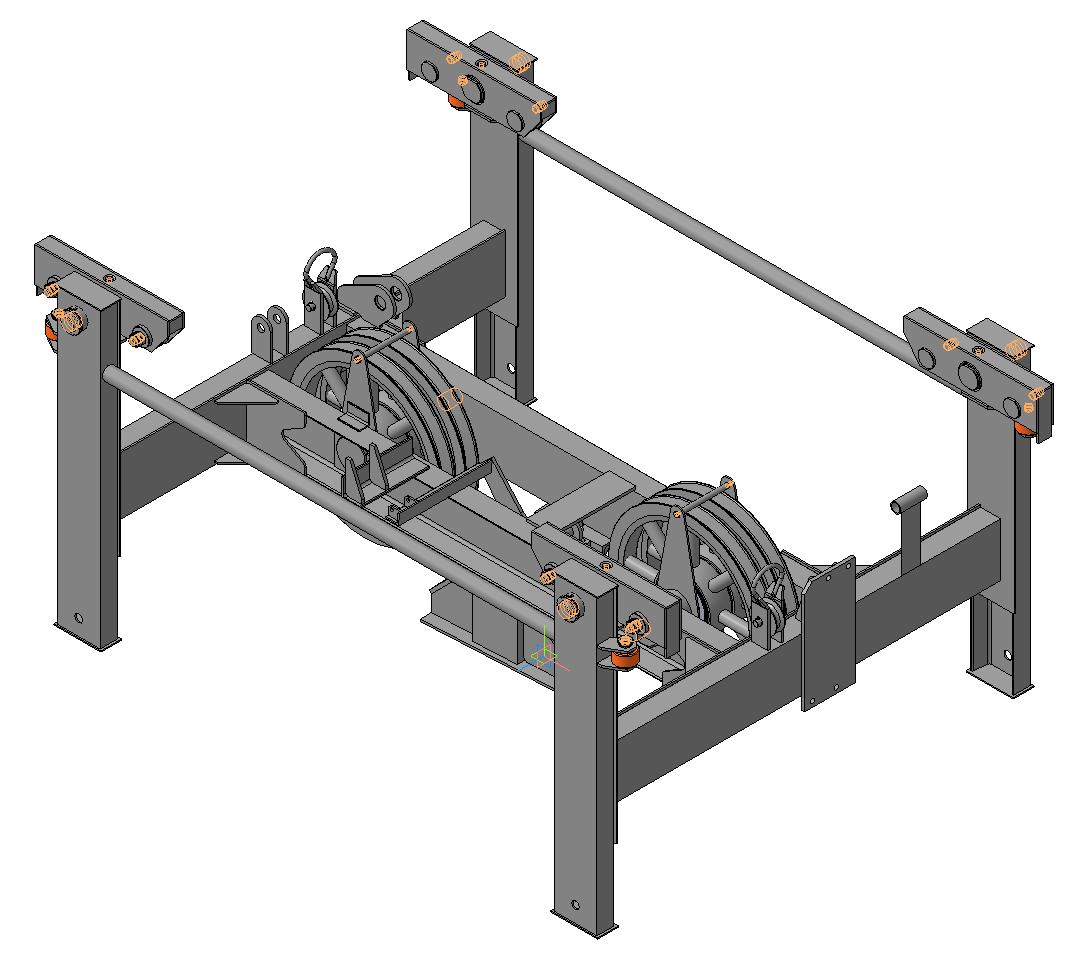 Тележка грузовая башенного крана