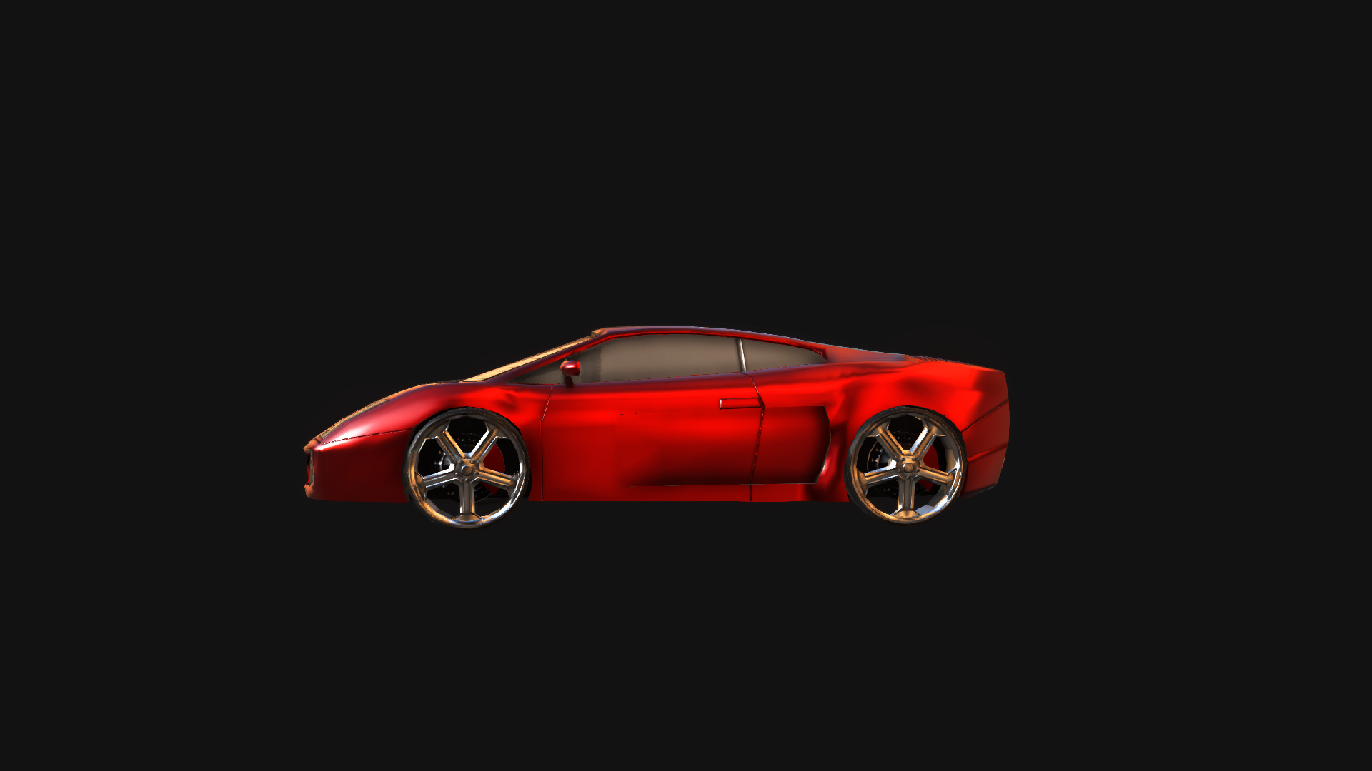 Low-poly Car