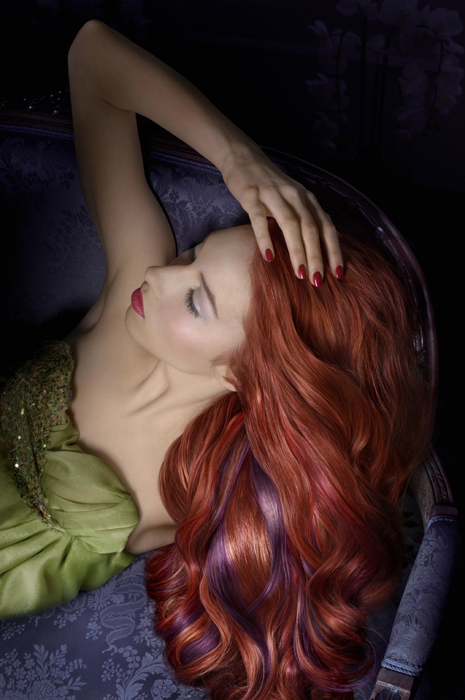 Lady on Sofa