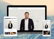 Сайт портфоліо для "Виктора Дорина"