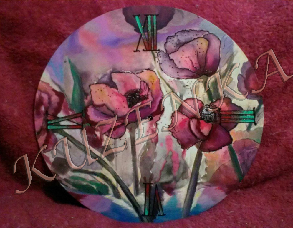 Настенные часы Маки 