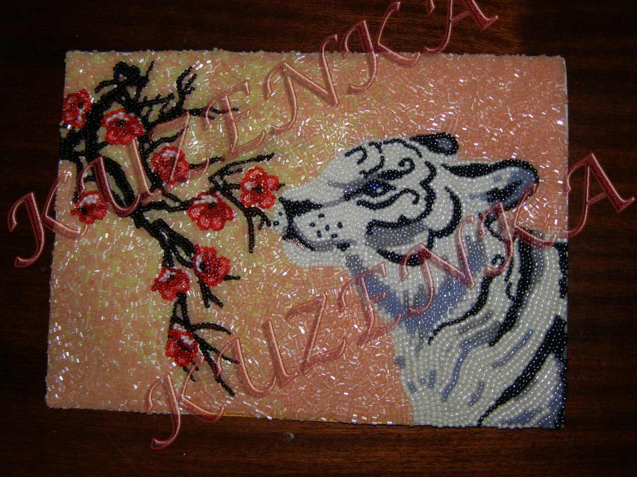 Картина Тигр (бисер)