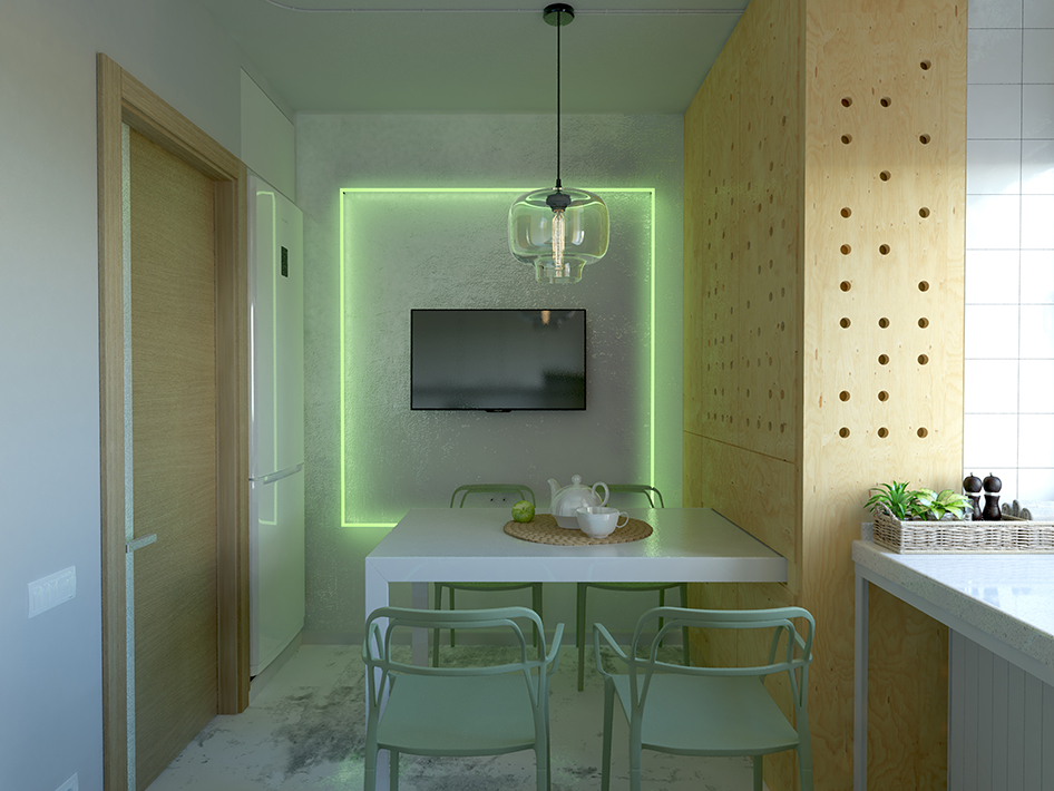 Кухня Зелень