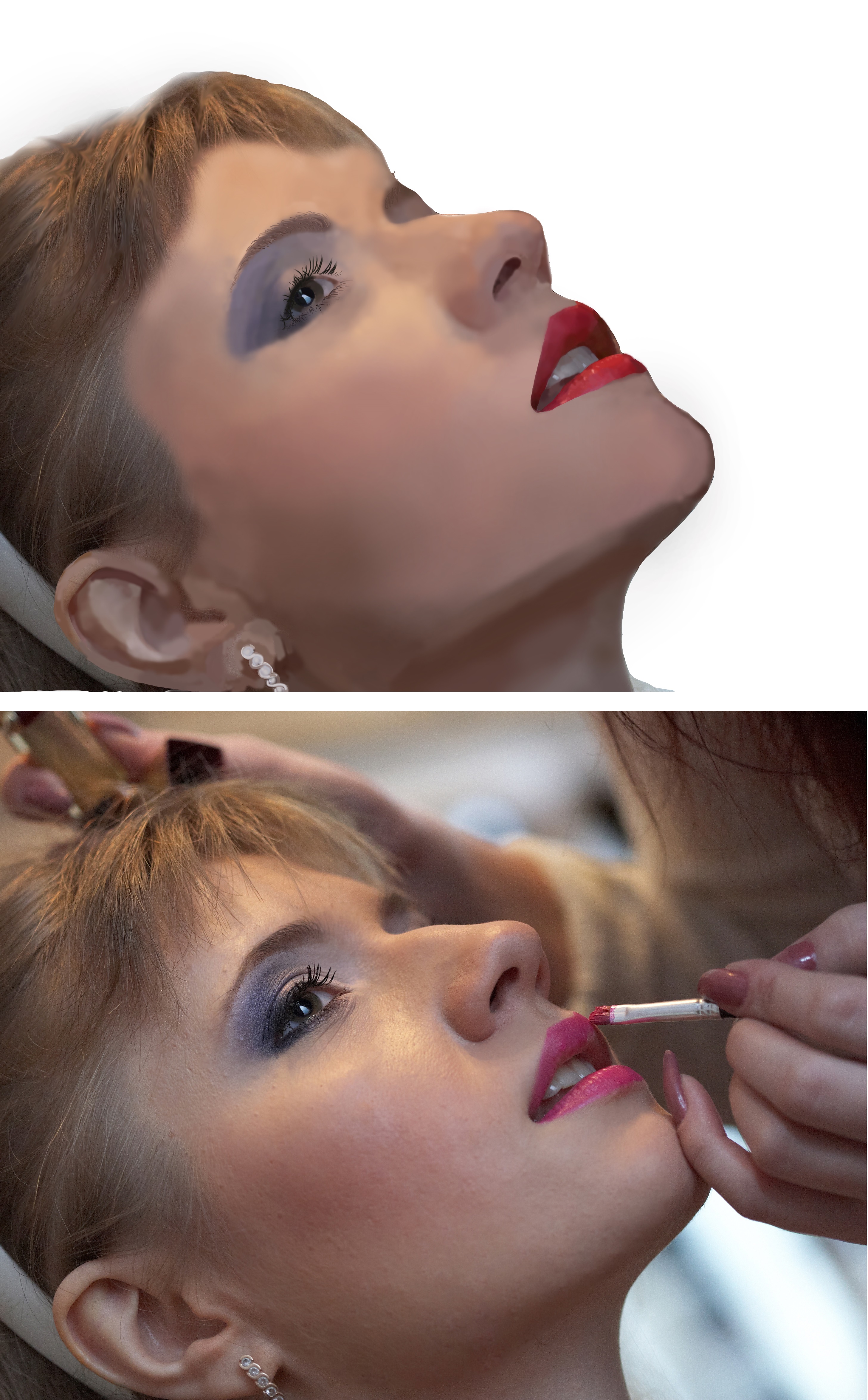 Портрет в Photoshop по фотографии