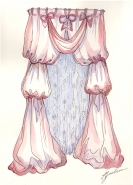 Эскиз шторы