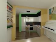 Дизайн кухни ЖК Парковые озера (2)