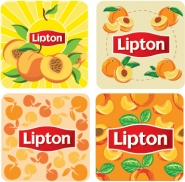 Наклейки для Lipton