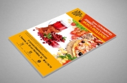 Листовка для сети "Like Pizza Gut"