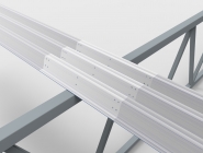 Перенахлест несущего профнастила