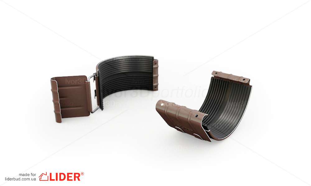 Хомут желоба водосточной системы LIDER