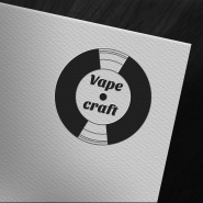 Разработал логотип для компании "Vape craft"
