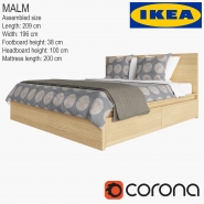 ikea bed malm