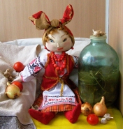 интерьерная кукла Солоха