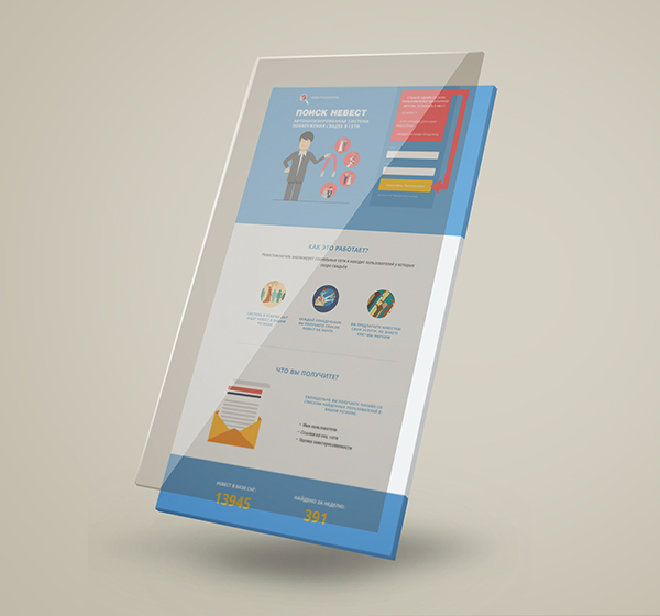 верстка страниц для AA Agency