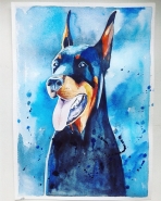 Рисунок акварелью