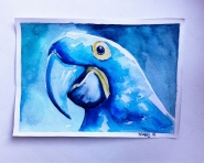 Рисунок акварелью