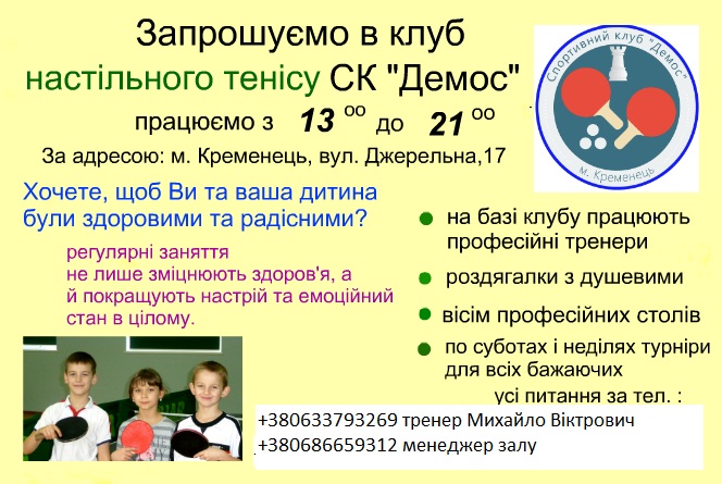 Теніс мотивація