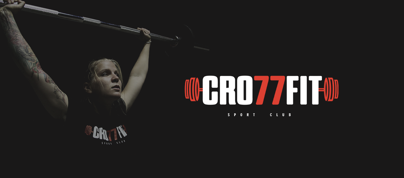 Logo - CRO77FIT (sport club)