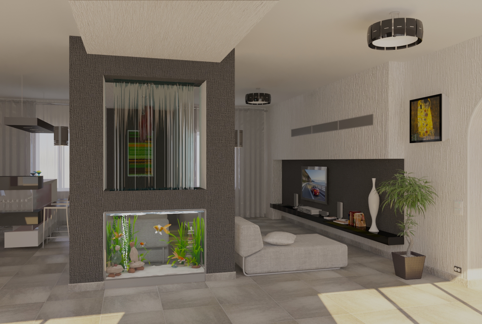 Villa in minimalism