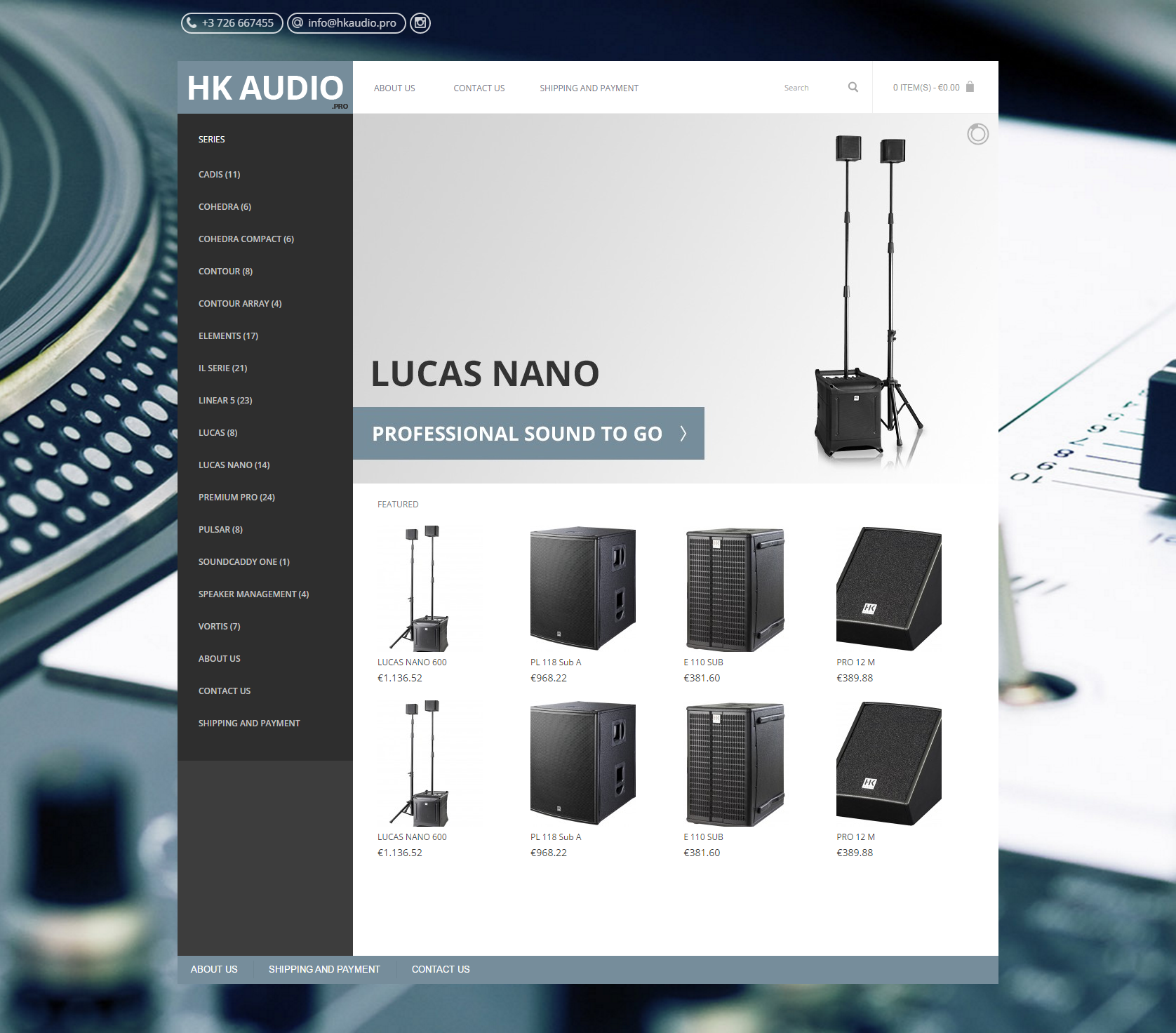 Интернет магазин