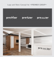 Идея Логотипов для "Premier Group" и дизайн магазина.