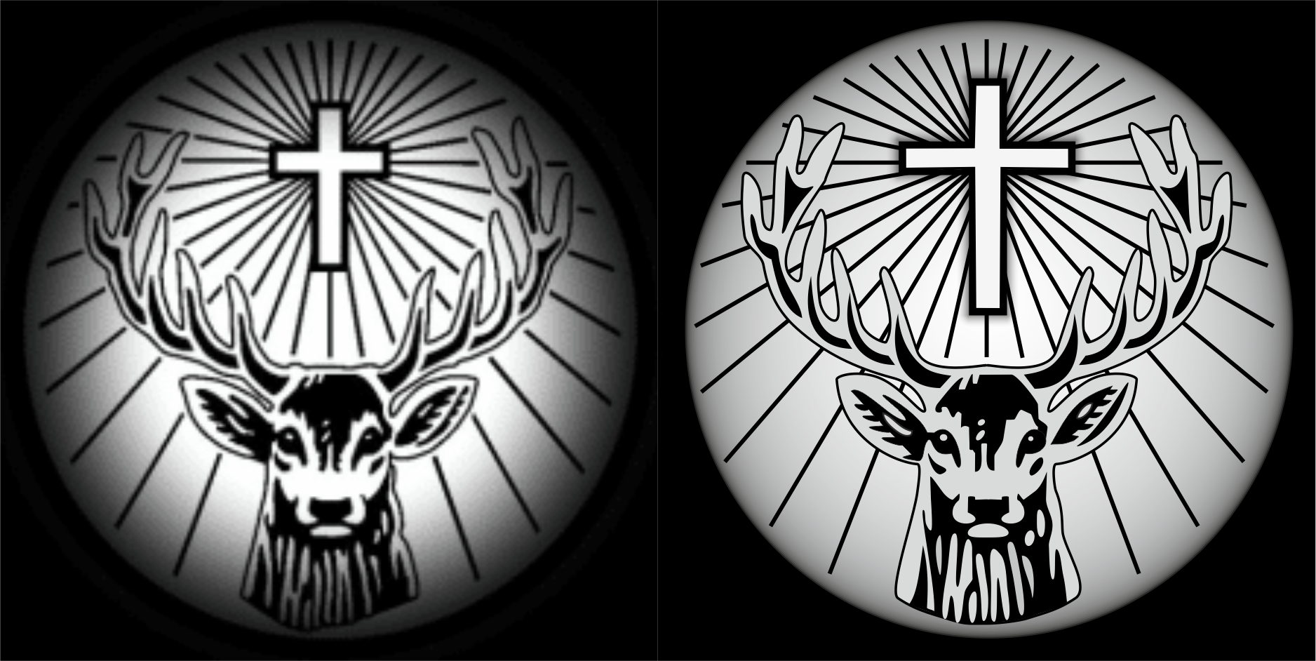 Отрисовка емблеми для спортзала