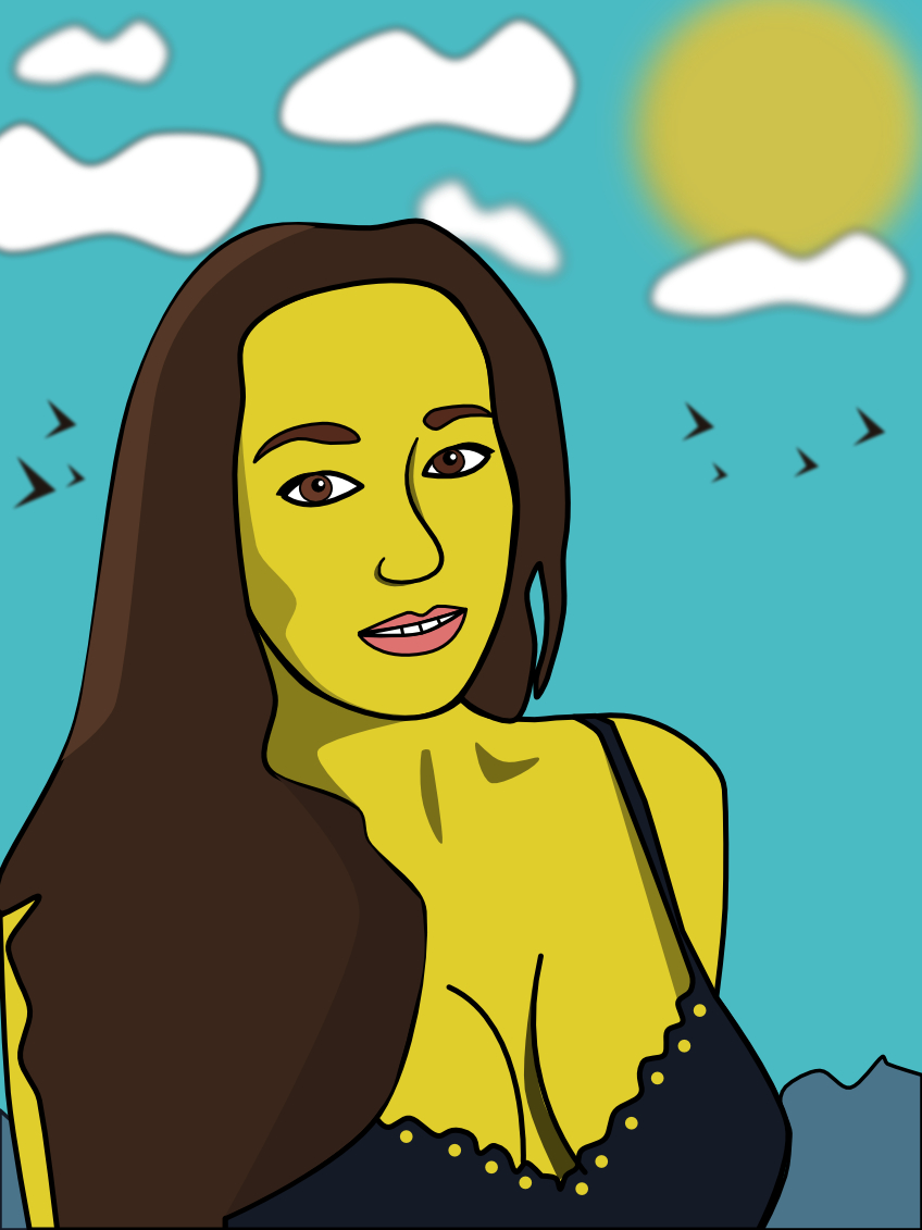 Портрет по фотографии 