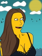 Портрет Simpson-style