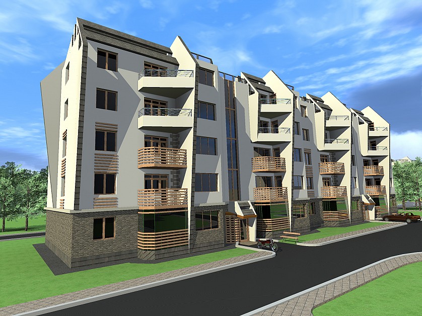 Пятиэтажный дом