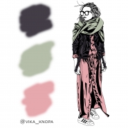 Fashion иллюстрация