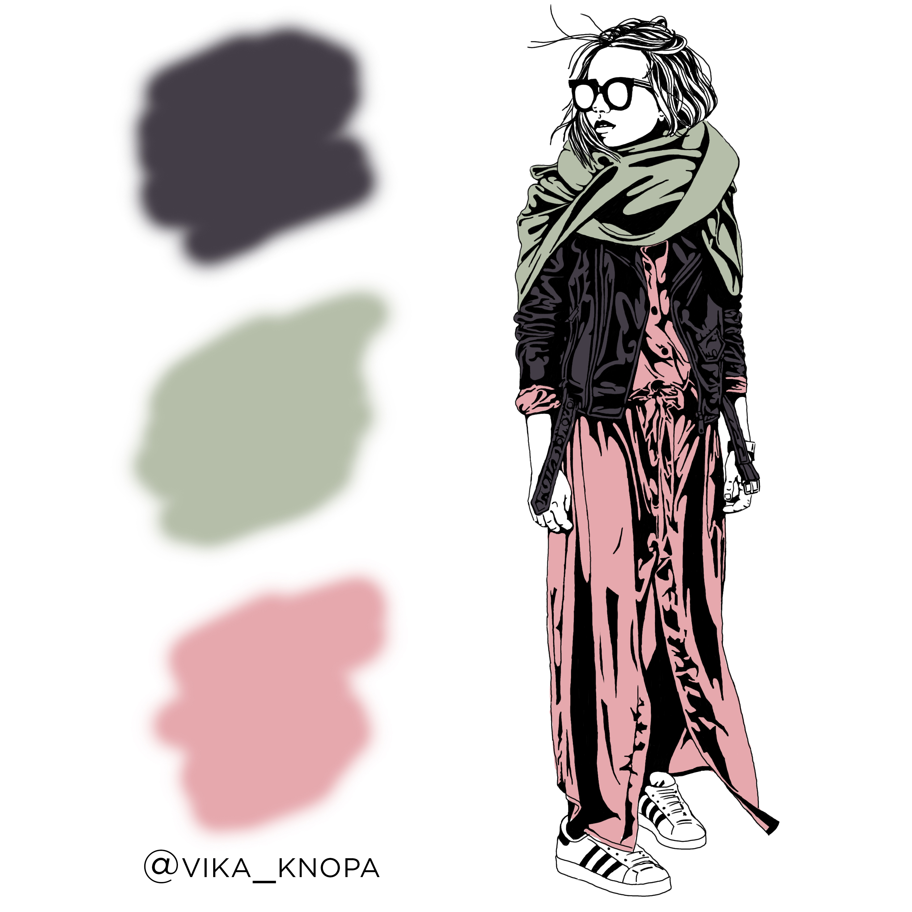 Fashion иллюстрация