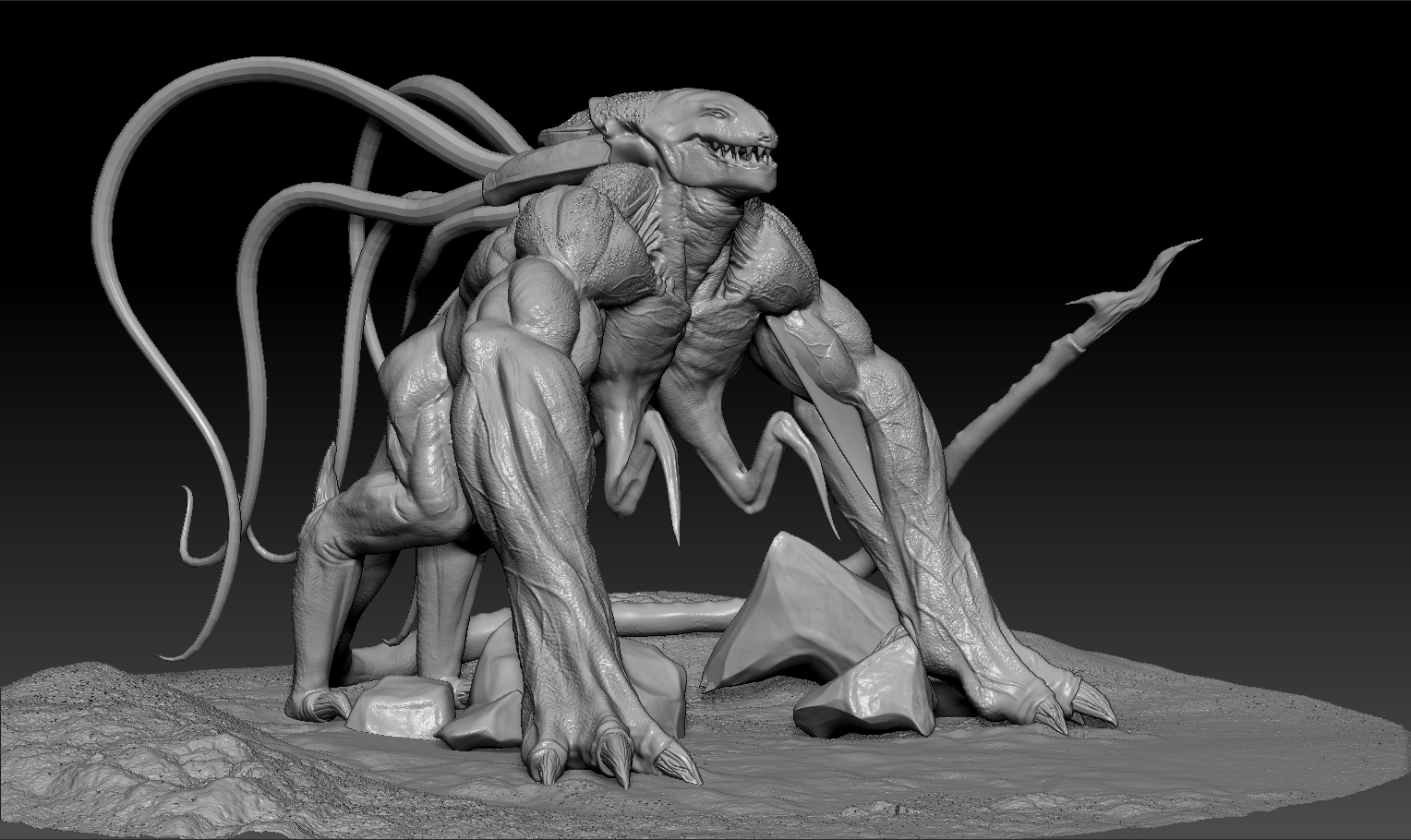 Creature sculpt