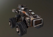 Very lowpoly car
