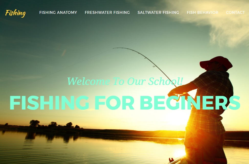 FISHING FOR BEGINERS