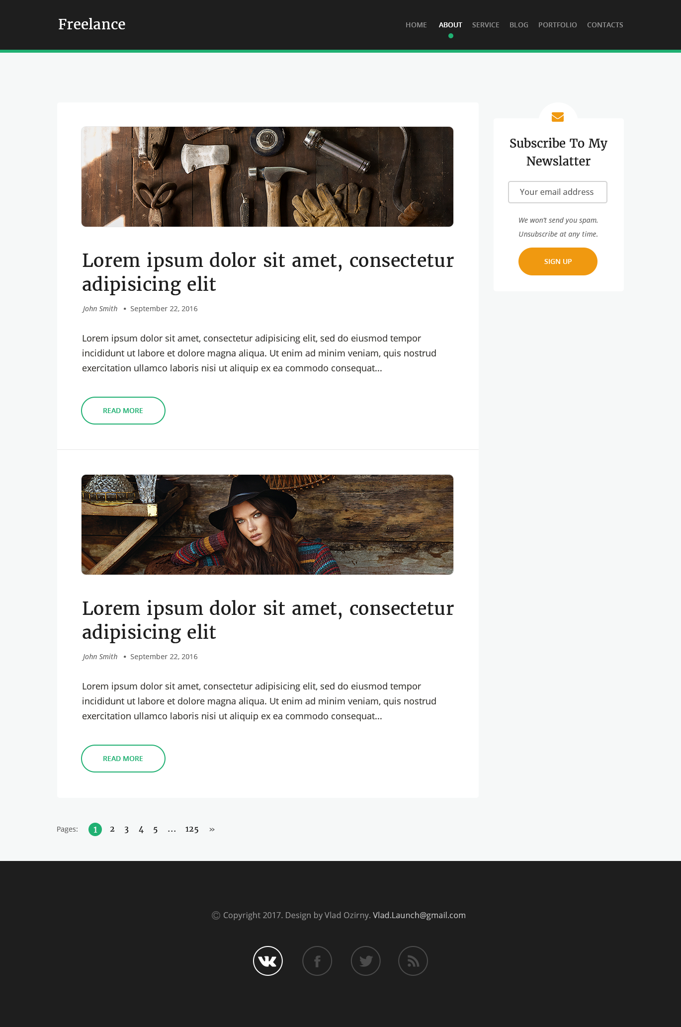 Дизайн блога