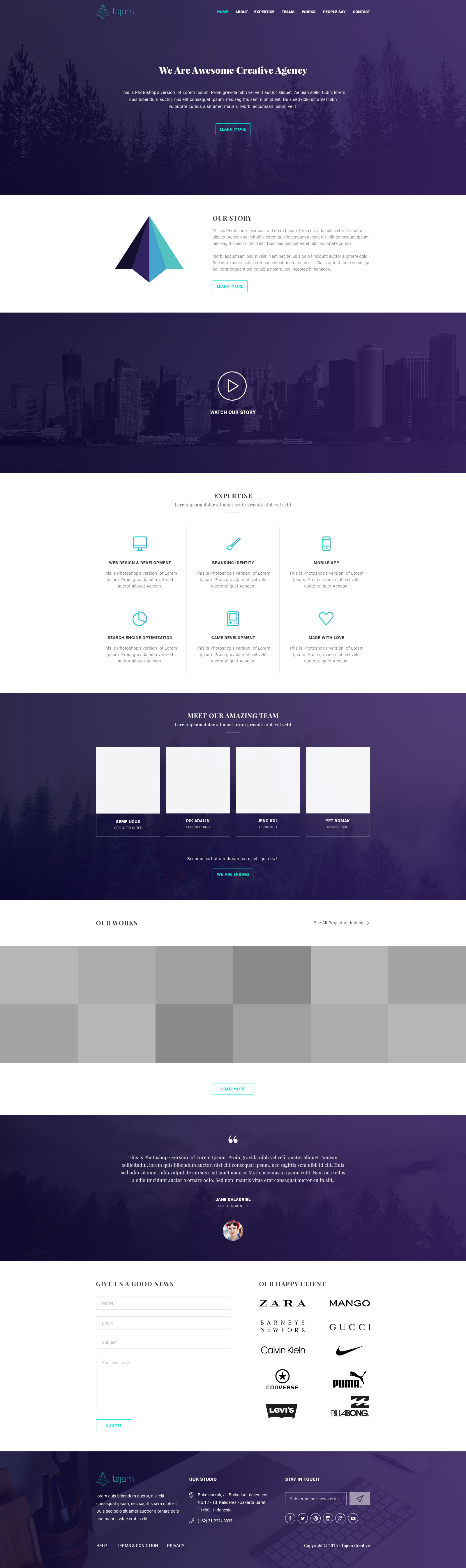 Landing Page