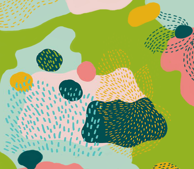 Postcards illustration
