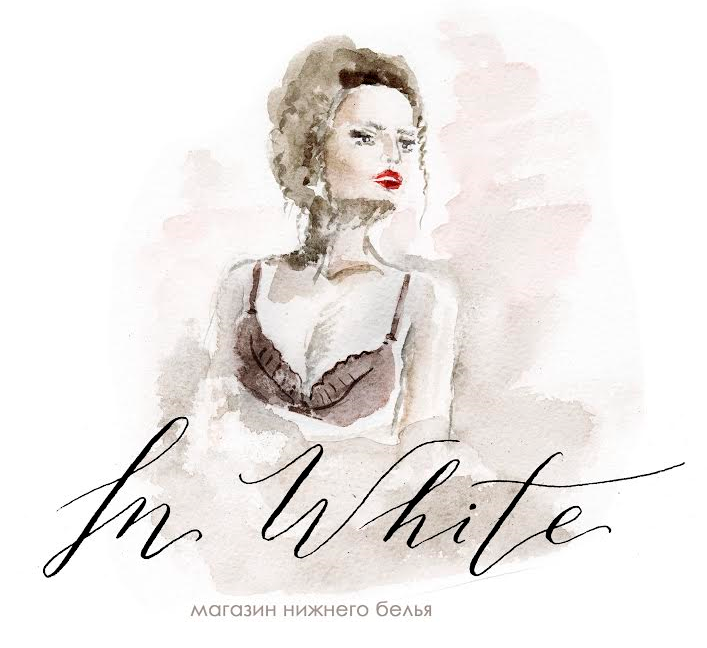 In White