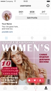 instagram landing page