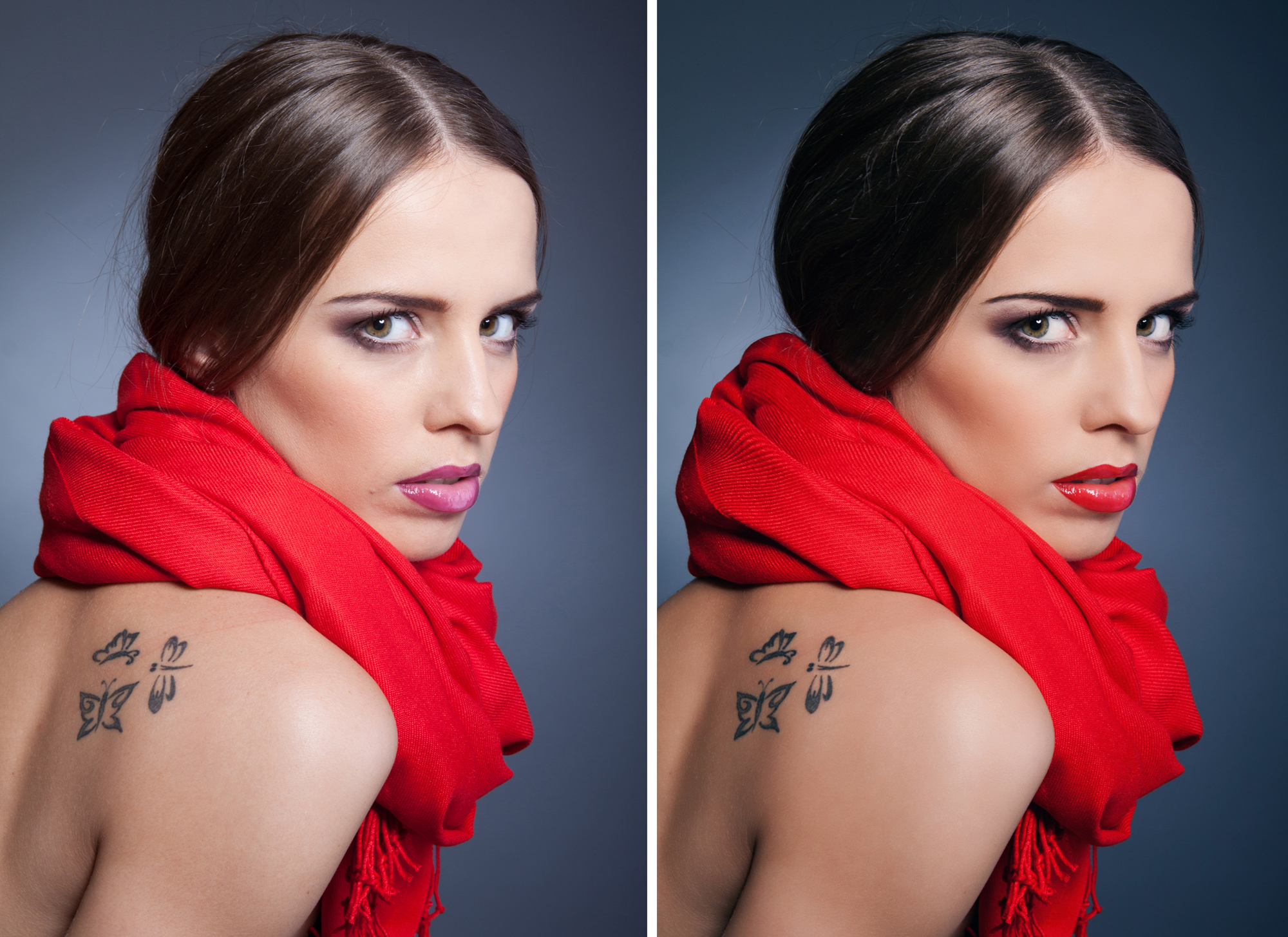 Ретушь портрета