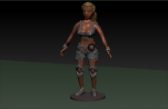 Работа в Zbrush